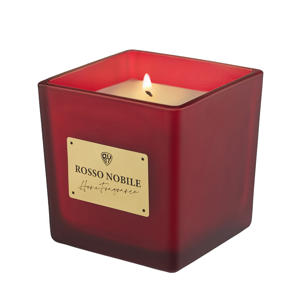 Свеча ароматическая Rosso Nobile красная 200 г